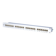 BTR NETCOM Panneau 24 ports E-DAT C6A 1U Alu TN EDATC6A-MP24-2