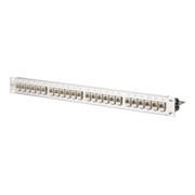 BTR NETCOM Patchfeld C6Amodul 24Port 1HE Edst bestückt TN C6Amod-MP24-Edst-2