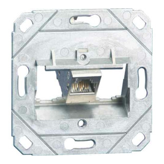 BTR NETCOM Prise de connexion C6A module encastré 1 port 180 TN C6Amod-1UP0-180