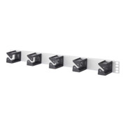 BTR NETCOM Rangierfeld 482,6mm (19") 1HE Kunst. gr 130894-01-03-E-3