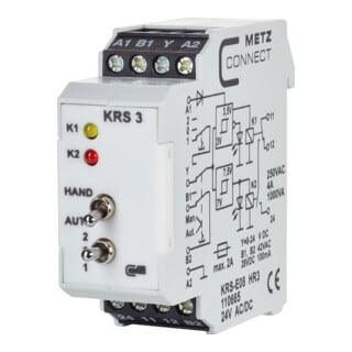 BTR NETCOM Schnittstellenmodul 1W KRS-E08 HR3 24ACDC