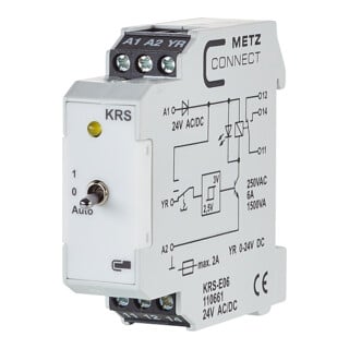 BTR NETCOM Schnittstellenmodul 1W mit Handbedienebene KRS-E06 24ACDC Auto