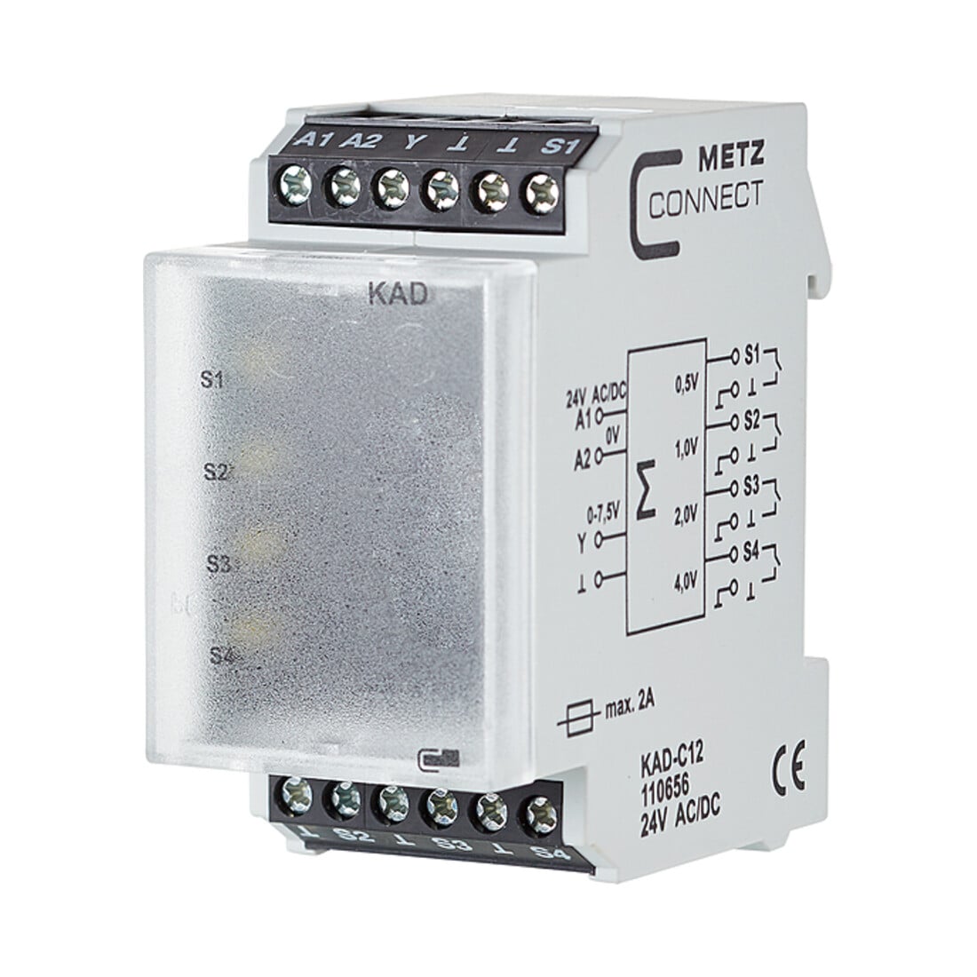 BTR NETCOM Schnittstellenmodul KAD-C12 24ACDC 7,5DC
