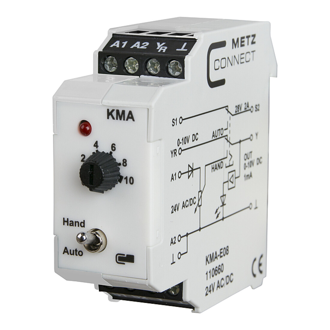 BTR NETCOM Schnittstellenmodul KMA-E08 24ACDC 10DC