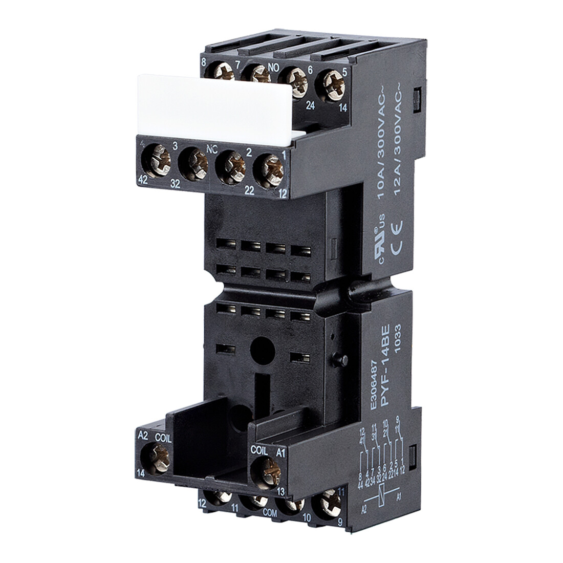 BTR NETCOM Support 274 RSS 214 14p. pour rail DIN 110178