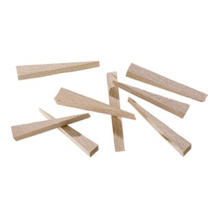 Buchenholzkeile 10x7x55mm