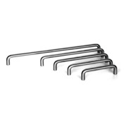 Bügelgriff Ø10x64mm,H35mm edelstahl, matt Edelstahl