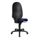 Bürodrehstuhl m.Synchrontechnik blau 450-550mm o.Armlehnen TOPSTAR-1