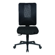 Bürodrehstuhl m.Synchrontechnik schwarz/blau 450-550mm Trgf.110kg TOPSTAR