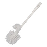 BÜMAG Brosse ronde, blanche, avec bord, 360 mm L, Ø 84 mm