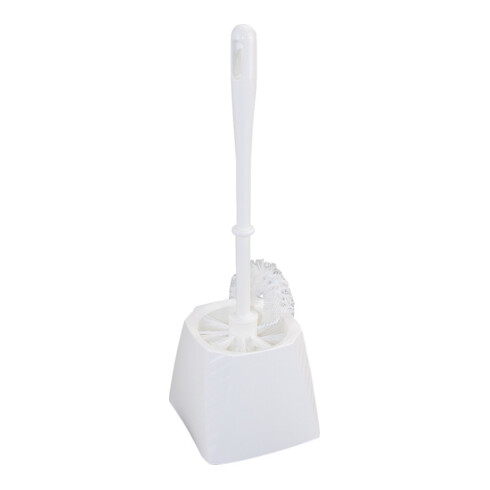 BÜMAG Ensemble WC nettoyant rebord, carré, blanc