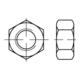 DIN 934/ISO 4032, 4033 Sechskantmutter Edelstahl A4-109 blank-1