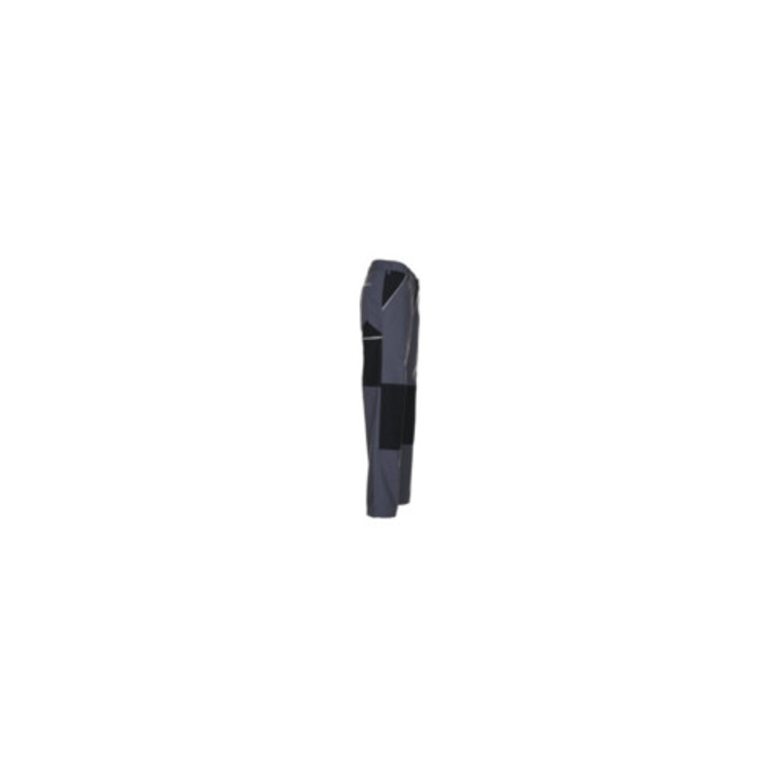 Bundhose Canvas 320 Gr.50 grau/schwarz 65%PES/35 %CO PLANAM