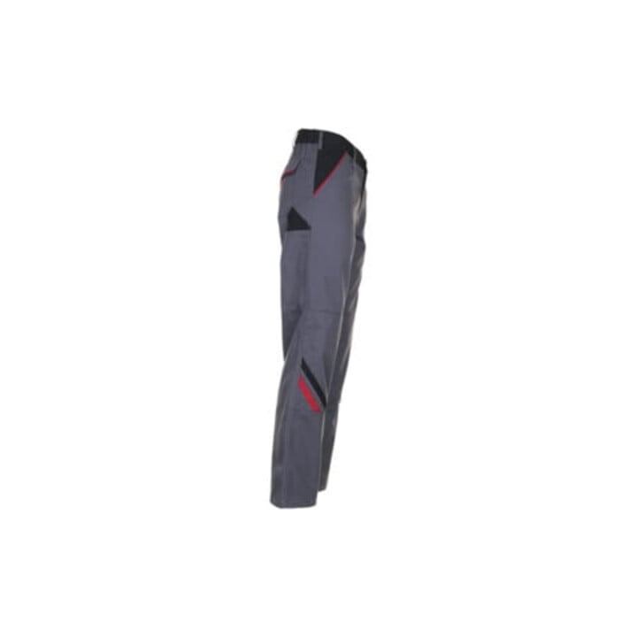 Bundhose Highline Gr.50 schiefer/schwarz/rot 65%PES/35 %CO