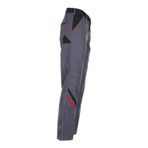 Bundhose Highline Gr.58 schiefer/schwarz/rot 65%PES/35 %CO