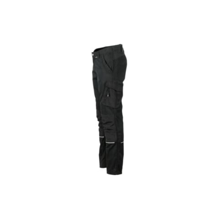 Bundhose Norit Gr.50 schwarz/schwarz 65%Polyester,35 %CO PLANAM