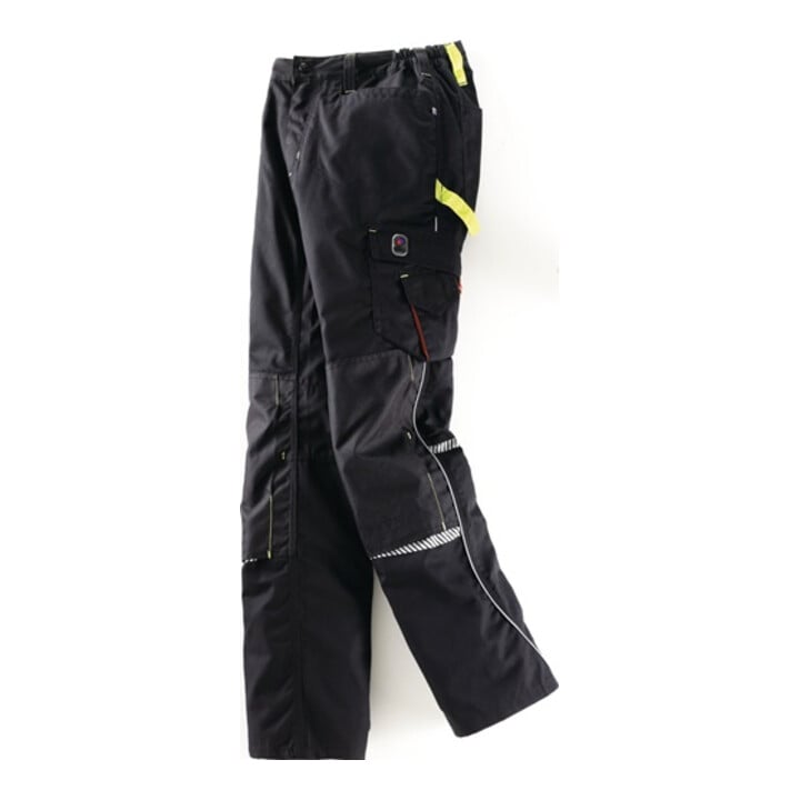 Bundhose Terrax Workwear Gr.52 schwarz/limette TERRAX