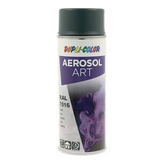 Buntlackspray AEROSOL Art grau matt RAL 7016 400 ml Spraydose
