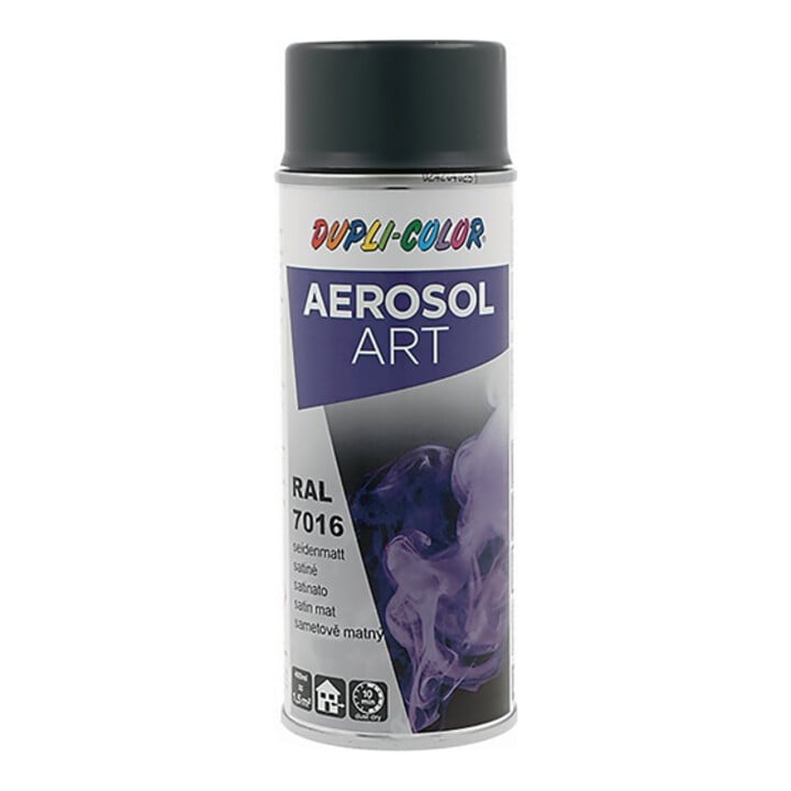 Buntlackspray AEROSOL Art grau seidenmatt RAL 7016 400ml Spraydose