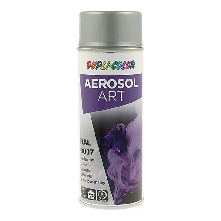 Buntlackspray AEROSOL Art graualuminium seidenmatt RAL 9007 400ml Spraydose