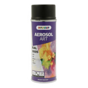 Buntlackspray AEROSOL Art noir profond mat RAL 9005 400 ml spray aérosol-4