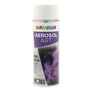 Buntlackspray AEROSOL Art verkehrsweiß glänzend RAL 9016 400 ml Spraydose