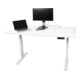 STIER Bureau à hauteur réglable électriquement TSR blanc/blanc-4