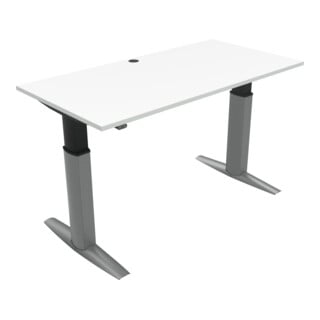 STIER Bureau à hauteur réglable électriquement 501-23 mel. 68-120cm