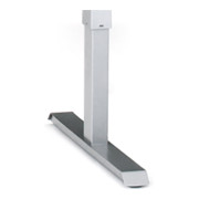 STIER Bureau électrique réglable en hauteur 501-33 blanc mel. 68-118cm-4