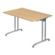 Bureau gris clair 1200x800 mm-1