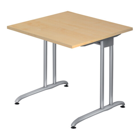 Bureau gris clair 800x800 mm
