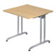 Bureau noyer 800 x 800 mm-1