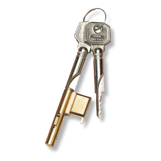 Burg-Wächter Bloqueur de serrure avec butée E 700/2 SB laiton