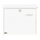 Burg-Wächter Boîte aux lettres Comfort 913 W verrouillable blanc galvanisé-1
