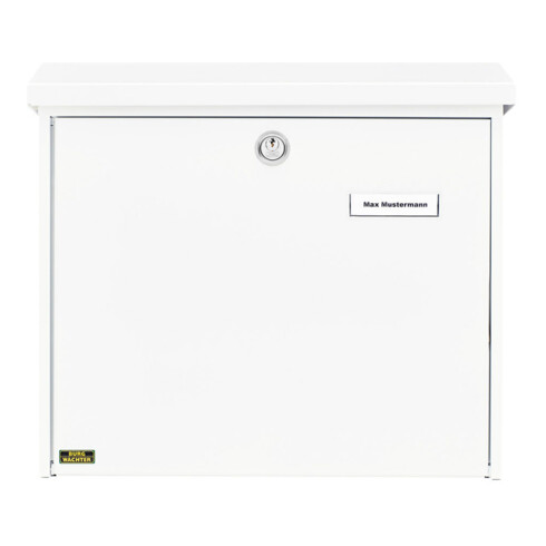 Burg-Wächter Boîte aux lettres Comfort 913 W verrouillable blanc galvanisé