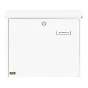 Burg-Wächter Boîte aux lettres Comfort 913 W verrouillable blanc galvanisé