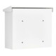Burg-Wächter Boîte aux lettres Comfort 913 W verrouillable blanc galvanisé-2