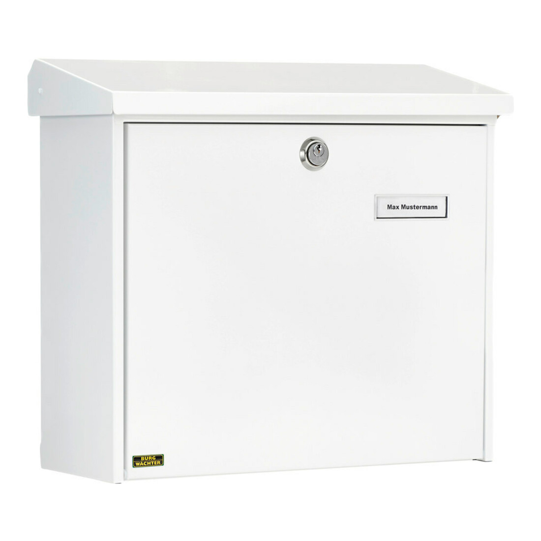 Burg-Wächter Boîte aux lettres Comfort 913 W verrouillable blanc galvanisé