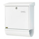 Burg-Wächter Boîte aux lettres Comfort-Set 91300 W verrouillable blanc galvanisé-2