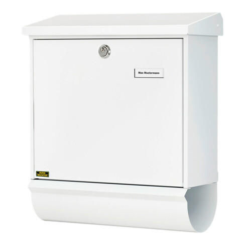 Burg-Wächter Boîte aux lettres Comfort-Set 91300 W verrouillable blanc galvanisé