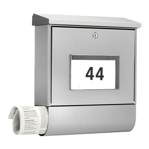 Burg-Wächter Boîte aux lettres Malaga-Set 4400 Ni Set ER avec vernis protecteur