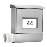Burg-Wächter Boîte aux lettres Malaga-Set 4400 Ni Set ER avec vernis protecteur