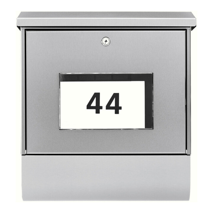 Burg-Wächter Boîte aux lettres Malaga-Set 4400 Ni Set ER avec vernis protecteur