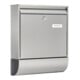 BURG-WÄCHTER Briefkasten Borkum-Set 38770 Ni H.422mm L.362mm P.100mm VA DIN C4-4