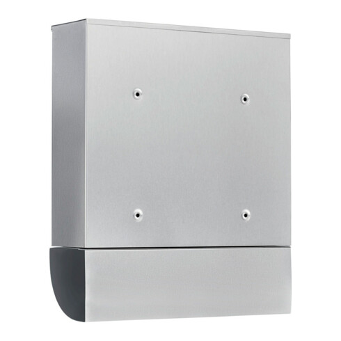 BURG-WÄCHTER Briefkasten Borkum-Set 38770 Ni H.422mm L.362mm P.100mm VA DIN C4