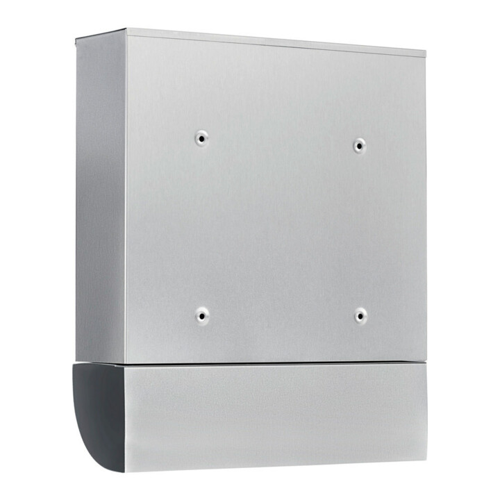 BURG-WÄCHTER Briefkasten Borkum-Set 38770 Ni H.422mm L.362mm P.100mm VA DIN C4