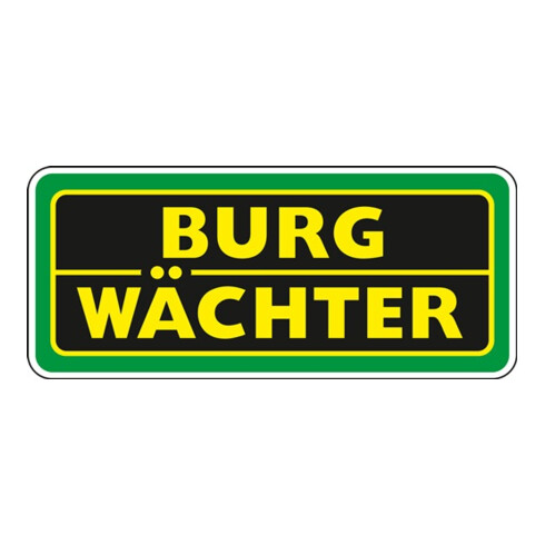Burg-Wächter cadenas à cylindre 451 Boccia hauteur manille 22,5mm épaisseur manille 6,5mm laiton