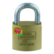 Burg-Wächter Cadenas à rideau Diamant D 600 50 Laiton massif-1