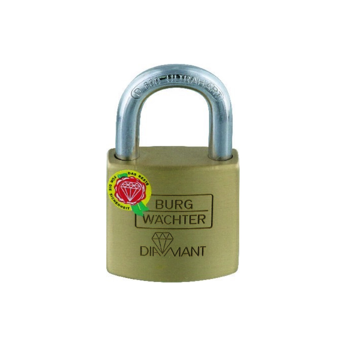 Burg-Wächter Cadenas à rideau Diamant D 600 50 Laiton massif