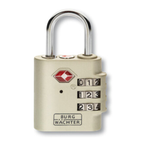BURG-WÄCHTER Cadenas TSA / à combinaison chiffrée 30 mm